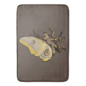 蛾 バスマット (正面縦)