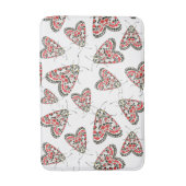 蛾 バスマット (正面縦)