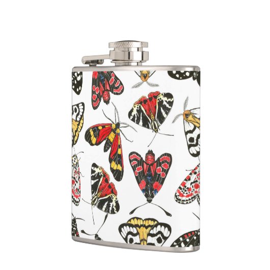 蛾 フラスク (左)