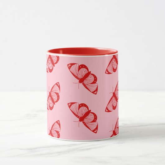 蛾 マグカップ (中央)