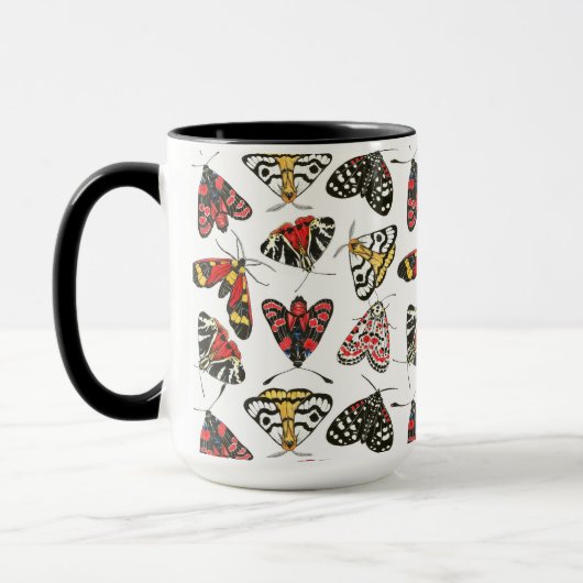 蛾 マグカップ (左)