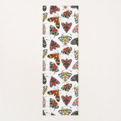 蛾 ヨガマット (正面)