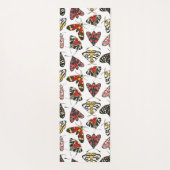 蛾 ヨガマット (裏面)