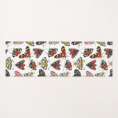 蛾 ヨガマット (正面(横))