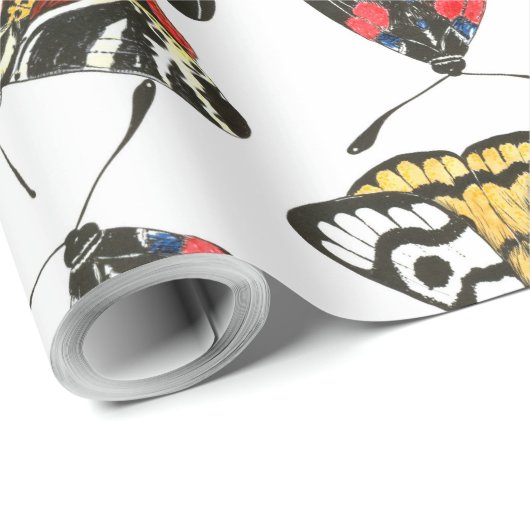 蛾 ラッピングペーパー (ロールコーナー)