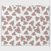 蛾 ラッピングペーパー (フラット)