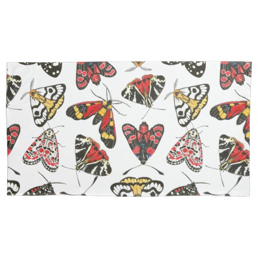 蛾 枕カバー (正面左)