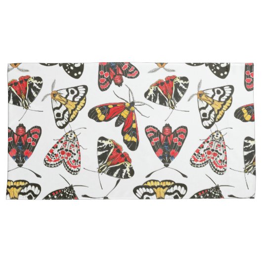 蛾 枕カバー (正面右)