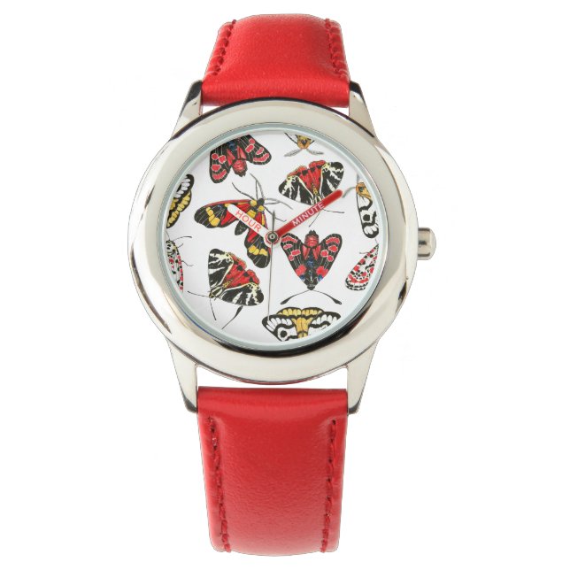 蛾 腕時計 (正面)