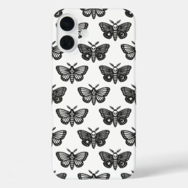 蛾 iPhone 16 PLUSケース