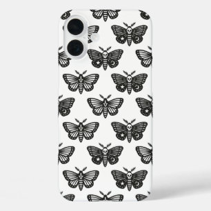 蛾 iPhone 16 PLUSケース