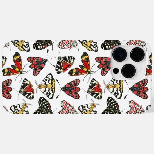 蛾 Case-Mate iPhoneケース (裏面 (横))