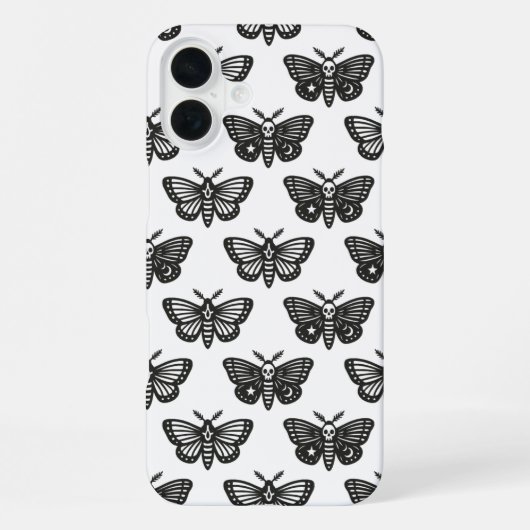 蛾 iPhoneケース (裏面)