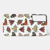 蛾 SAMSUNG GALAXYケース (裏面横)