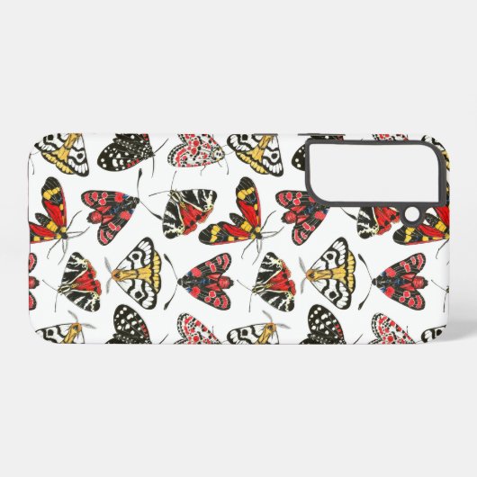 蛾 SAMSUNG GALAXYケース (裏面横)