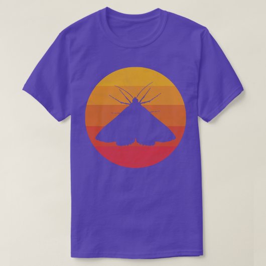 蛾 Tシャツ (デザイン正面)