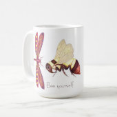 蜂あなた自身 コーヒーマグカップ (正面左)