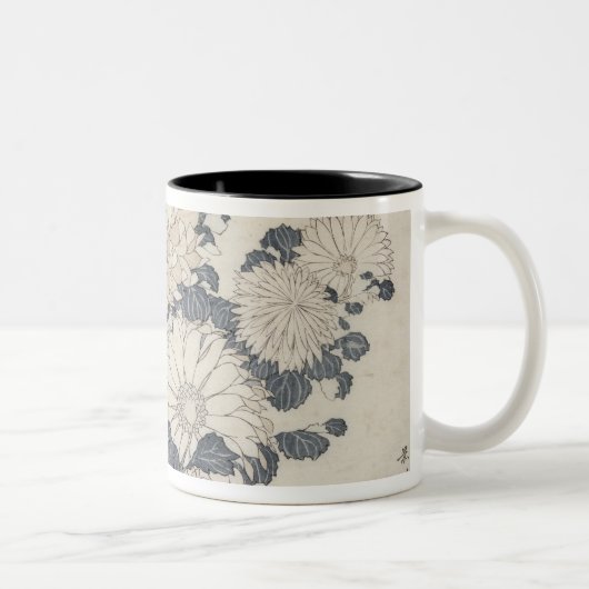 蜂および菊 ツートーンマグカップ (右)