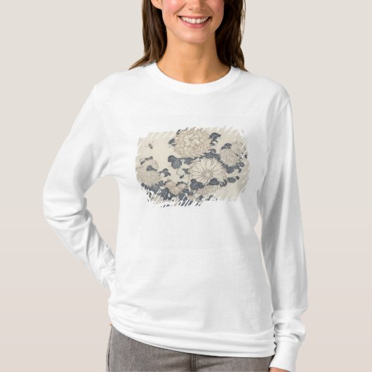 蜂および菊 Tシャツ (正面)