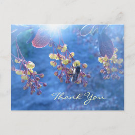 蜂およびBerberisの花 ポストカード