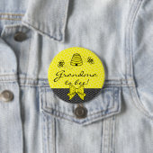 蜂がある祖母 缶バッジ (インサイチュ)