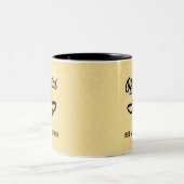 蜂ささやき ツートーンマグカップ (中央)