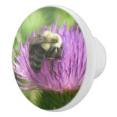 蜂とアザミのセラミックノブ セラミックノブ (右)