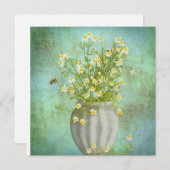 蜂とカモミール (正面/裏面)