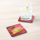 蜂とケシの花 コースター (右側)