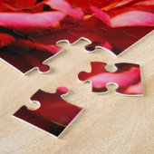 蜂とサンゴ《植物》百日草 ジグソーパズル (側面)