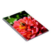 蜂とサンゴ《植物》百日草 ノートブック (右側)