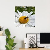 蜂とデイジー ポスター (ホームオフィス)