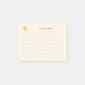 蜂とハニカム ポストイット (正面)