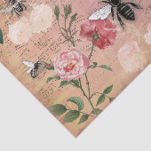 蜂とバラエフェメラ 薄葉紙 (詳細)