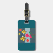 蜂とバラフローラ園 ラゲッジタグ (正面縦)