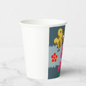 蜂とバラフローラ園 紙コップ (右)