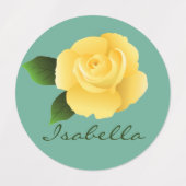 蜂とバラ服 ラベル (デザイン2)