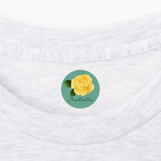 蜂とバラ服 ラベル (貼付)