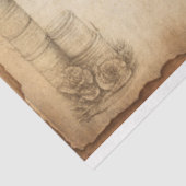 蜂とフローラスケッチEphemera 薄葉紙 (詳細)