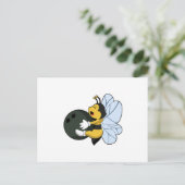 蜂とボウリングボール ポストカード (スタンド正面)