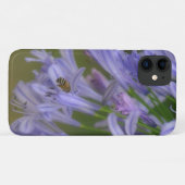 蜂とユリの花のかわいらし自然の電話ケース Case-Mate iPhoneケース (裏面(横))