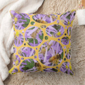 蜂と形 クッション (ブランケット)