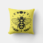 蜂と月の相 クッション (正面)
