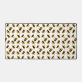 蜂と水玉模様 デスクマット (正面)