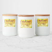 蜂と滴下蜂蜜 フードラベル (ボトル)