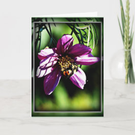 蜂と花は互いにカードを必要とする カード