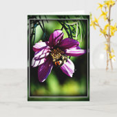 蜂と花は互いにカードを必要とする カード (黄色い花)