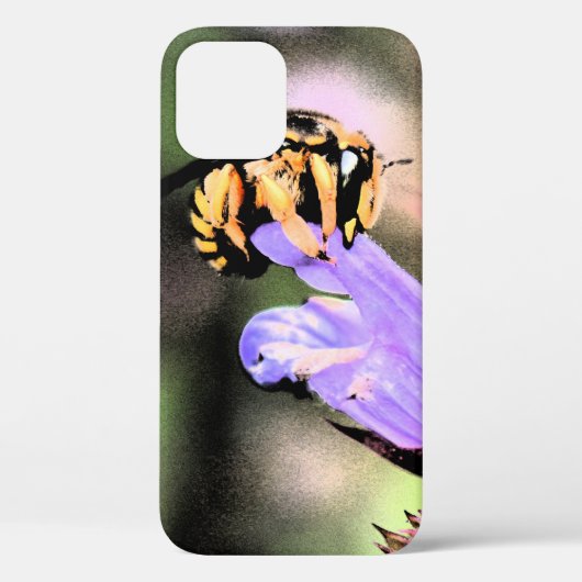 蜂と花イフコン Case-Mate iPhoneケース (裏面)