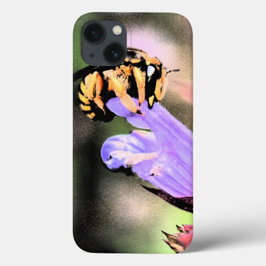 蜂と花イフコン Case-Mate iPhoneケース (裏面)