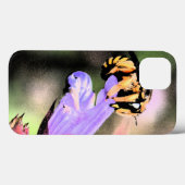 蜂と花イフコン Case-Mate iPhoneケース (裏面 (横))
